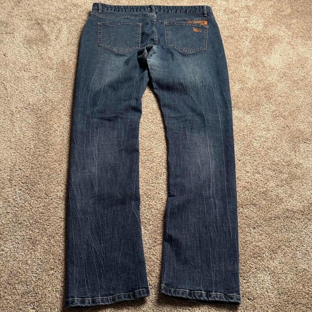 BURBERRY LONDON "SHOREDITCH" SLIM STRAIGHT DENIM